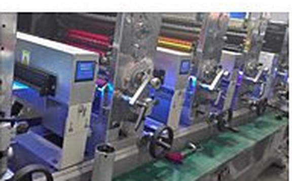 Printing press UVLED curing station