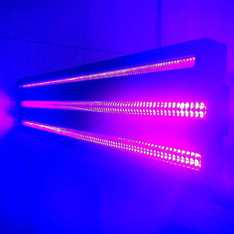Serie de lámparas lineales UV-LED: refrigeración por aire, longitud a medida