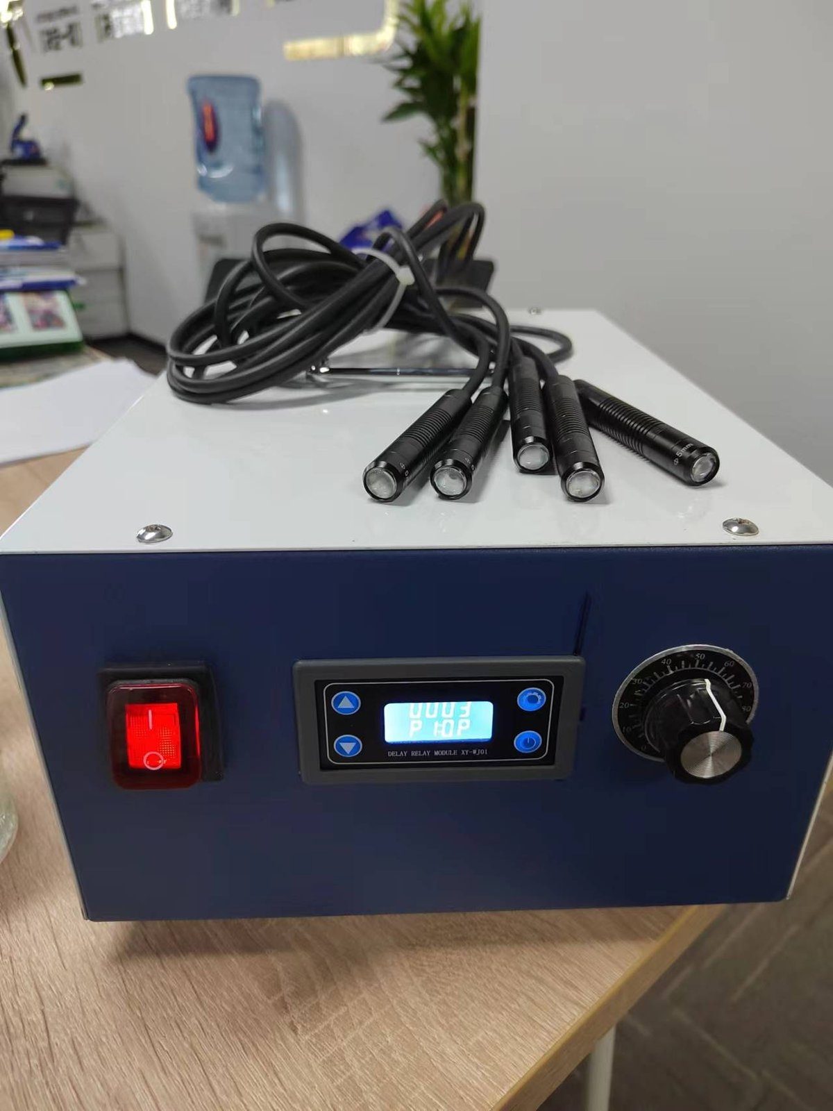 UV-LED-Punkthärtungsgerät – 5 Kanäle mit flexiblen Lichtleitern