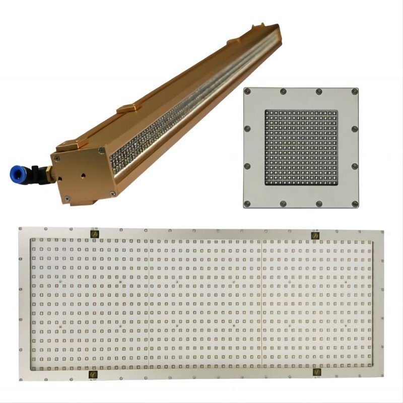900-W-UV-LED-Härtungskopf wassergekühlt 225 × 30 mm (Siebdruck)