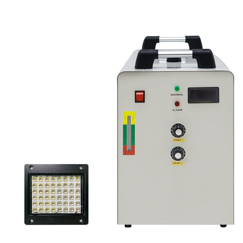 UV-LED-Härtungslampe für 1-Pass-Inkjet-Codierung 80 × 60 mm