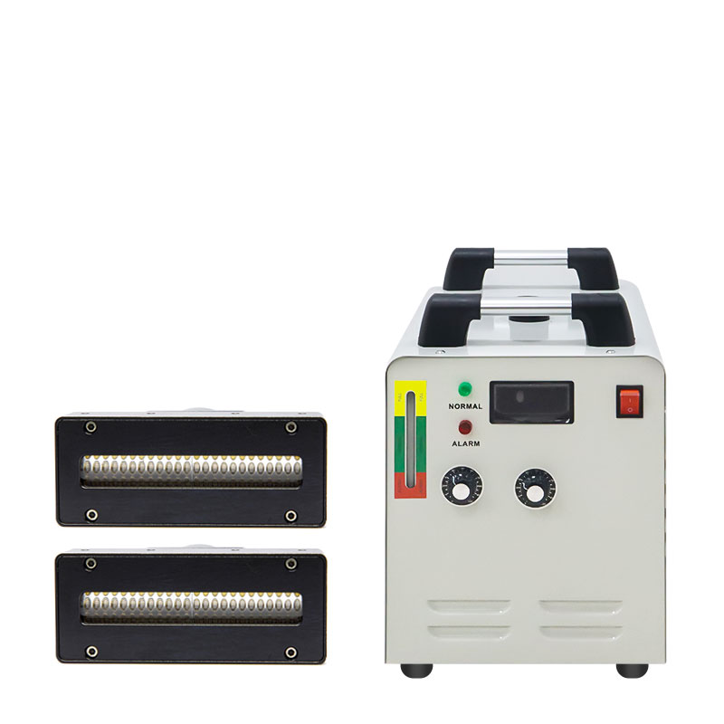 Lampada di pre-polimerizzazione UVLED per codifica inkjet con teste Seiko 100 × 15 mm