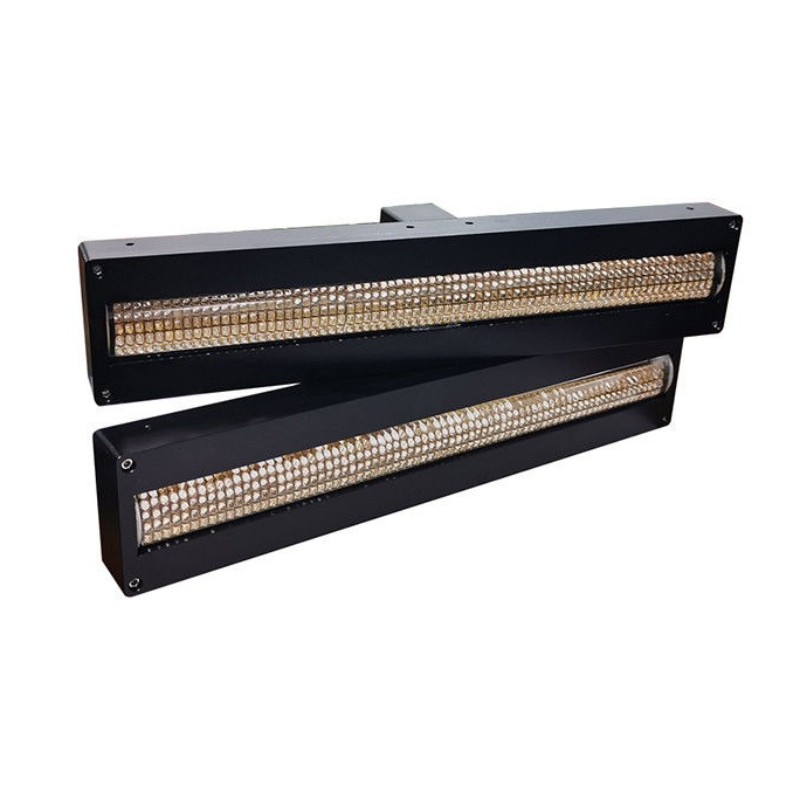 Lampada di polimerizzazione UV LED 1200 W 300 × 25 mm, raffreddata ad aria