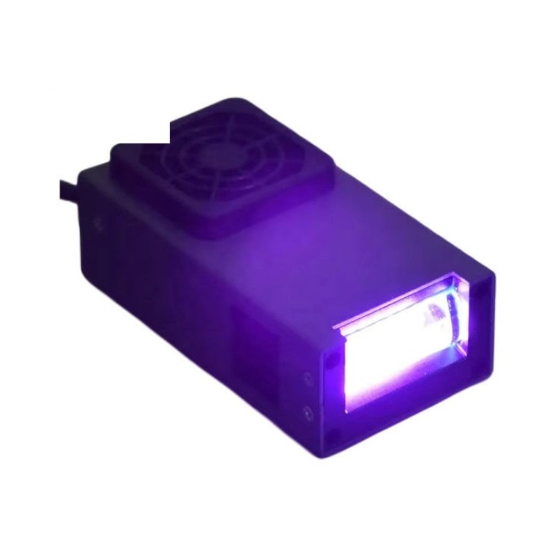 Lampada di polimerizzazione UV LED 70 W 54 × 32 × 100 mm, raffreddata ad aria