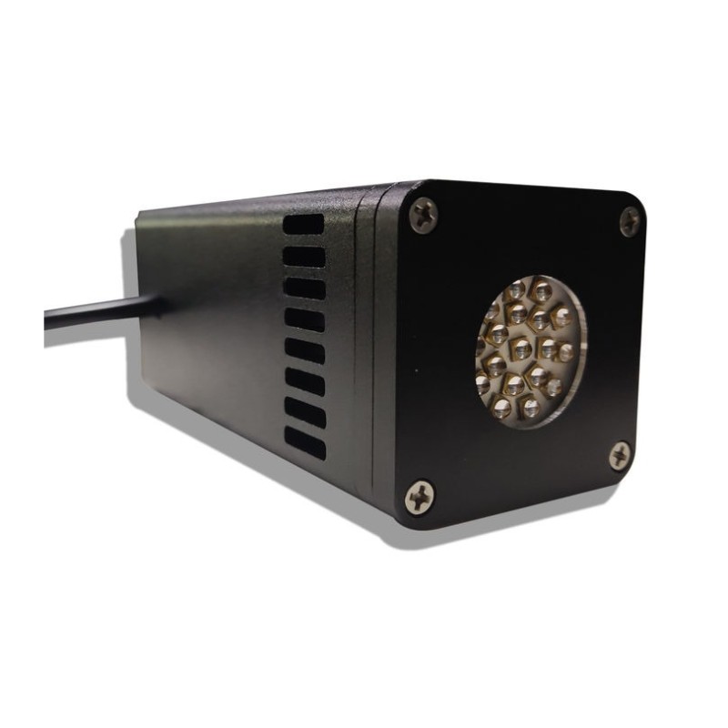 Sistema di polimerizzazione UV LED 50 W 25 × 25 mm, raffreddato ad aria