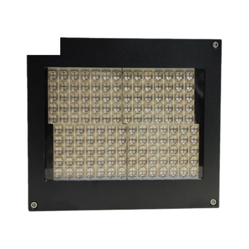 Sistema di polimerizzazione UV LED 1400 W 112 × 85 mm, raffreddato ad acqua